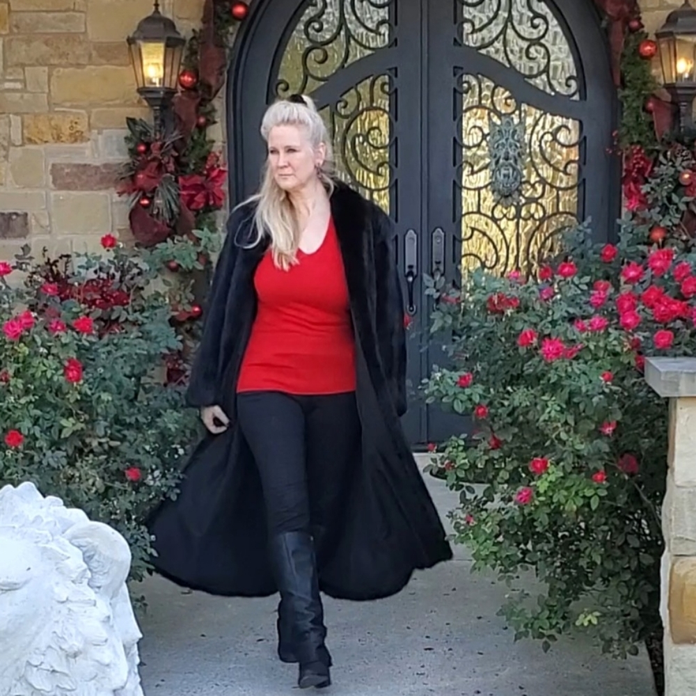 Elegant Black Women's Coat